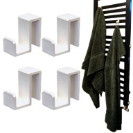 4x HÁKOVÝ VEŠIAK NA RADIÁTOR, RADIÁTOR 1 CM