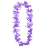 HAVAJSKÝ náhrdelník fialová ALOHA BUTTERFLIES ľalia