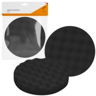 LEŠTIACA HUBKA 150 mm, mäkká, suchý zips, vlnitá, na leštenie vŕtačkou