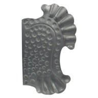PRAVÁ DOSKA BEZ OTVOROV KOVANÉ PRVKY 63.118 H275XL160 3MM