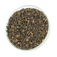 YUNNAN SCREW Čierny čaj so zlatými hrotmi (50 g) Silný