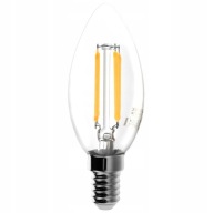 E14 LED žiarovka Edison DEKORATÍVNA Sviečka 960lm 8W TEPLÁ