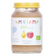 Hruškovo-jablkový dezert od 5 mesiacov BIO 190g Mňam