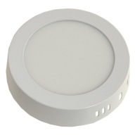 POVRCHOVÁ LAMPA Gerrit LED panel 6W 230V 3000K okrúhle stropné svietidlo, BIELA