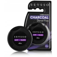 SEYSSO Carbon Black zubná niť s aktívnym uhlím 40 m
