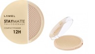 LAMEL Stay Matte 12H kompaktný púder č