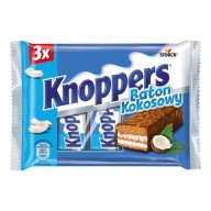 1x 120g KNOPPERS Kokosová tyčinka 3-bal