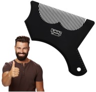 Šablóna hrebeňa Poniks na strihanie brady a fúzov
