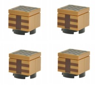 LEGO Minecraft Box Stolík 3004Pb123 - 4 ks