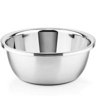 OCELOVÁ MISKA 28 CM PEVNÁ GASTRONOMICKÁ KUCHYŇSKÁ NEREZ.