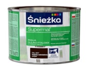 ŚNIEŻKA Olej-ftalát Bronzová kontrola. RAL8017 Poł 0,2L