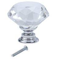 KRIŠTÁĽOVÁ KĽÚČKA KĽÚČKA 30mm CRYSTAL nábytok