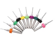 684 Mini PCB vrtáky 0,3-1,2 mm 10ks vrtákov