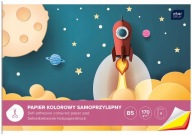 Zošit B5 z farebných samolepiacich papierov