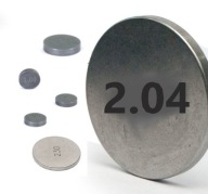 DOSKA VENTILU 8,90mm HRÚBKA 2,04MM 1ks. pre KTM Gas Gas Husqvarna