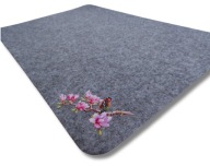 KUCHYŇSKÁ PODLOŽKA DEKORATÍVNA PODLOŽKA NA STOLU PLSTENÁ 44x30 cm POD TANIER
