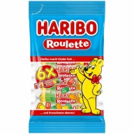 Želé fazuľky Haribo Roulette z Nemecka Haribo