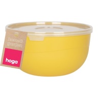 PLASTOVÁ KUCHYŇSKÁ MISKA NA JEDLO S POKROKOM 1,2L 16CM MUSTAR