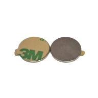 Neodymový magnet 17x1 mm valcový s 3M lepiacou páskou Strong