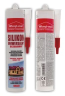 Univerzálny, bezfarebný, flexibilný silikón vo veľkej Wkręt-Met 310 ml tube