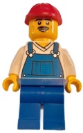 LEGO City Minifigúrky Staviteľ Mechanik Záhradník cty1601