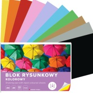 FAREBNÝ VÝKRESOVÝ BLOK 20 LIST 10 FARIEB A4