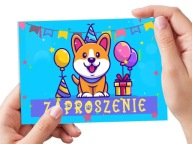 PSY A PSÍKY POZVÁNKA NA NARODENINY DIEŤAŤA + OBÁLKA ZDARMA