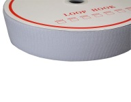 VELCRO TAPE, VELCRO 20mm/25 metrov biela slučka