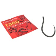 Háčiky Kamasan T360 Eyed X-Strong PTFE Coated - veľ 10