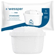 Vodný filter Wessper Aquamax pre filtračnú kanvicu Brita Dafi, výmena