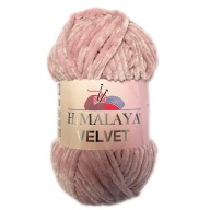 Himalaya Velvet priadza 100g špinavá ružová 90049