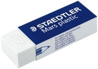 STAEDTLER ERASER WHITE MARS Plast NEZAnecháva ŽIADNE STOPY