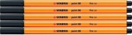 STABILO Point 88 jemná linka čierna x 5 KS