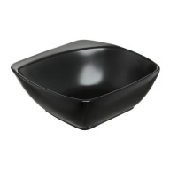 BLACK AMBITION MISKA NA ŠALÁT 10,5 cm na omáčky štvorcové