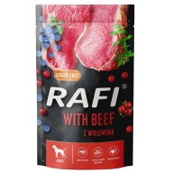RAFI mokré krmivo pre psov s hovädzím mäsom 500g 1 ks