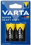 2x uhlíkovo-zinková batéria VARTA Super Heavy Duty C R14