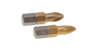 SKRUTKOVACIE HROTY PZ2 x 25 mm TITÁNOVÉ BROTY 2 ks