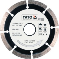 DIAMANTOVÝ KOTÚČ NA REZANIE BETÓNOVÝCH TEHEL 115mm