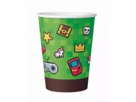 Poháre, Game On, 200 ml, 6 ks [papier, narodeniny, párty].