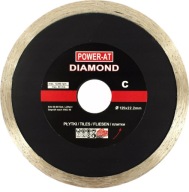 Diamantový kotúč na terakotovú glazúru, priebežný, 125 mm