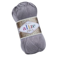 Priadza Diva - 348 Grey Alize