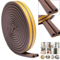 Samolepiace tesnenie na dvere a okná 9x7,5mm D - 10m
