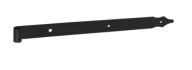 PÁNT PRE BRÁNY A KNOTY ČIERNA ZP400/10 400X30X3.0 DMX DOMAX