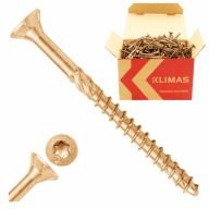 TESÁRSKE SKRUTY DO DREVA 4x45 KUŽELOVÉ TORX 300ks WKCS-40045 KLIMAS
