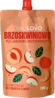 Ovocná dezertná pena pre deti Owolovo BROSKYŇA 200g