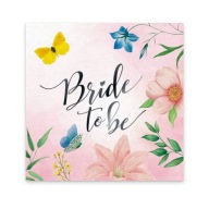 BRIDE TO BE Obrúsky NA MAĎARSKÚ PÁRTY 33X33CM 10KS