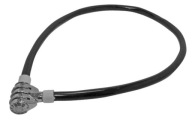 Cyklistický kábel s kódom, zámok na bicykel 10x650mm