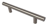 Nábytkové madlo zábradlie Silver INOX AZUREA madlo zásuvkovej skrinky 96mm