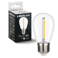 LED girlandová žiarovka 1W, teplá biela