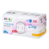 AKUKU TENKÉ LAKTAČNÉ VLOŽKY Jednorazové, ABSORBNÉ, GELINGOVÉ, 60 kusov